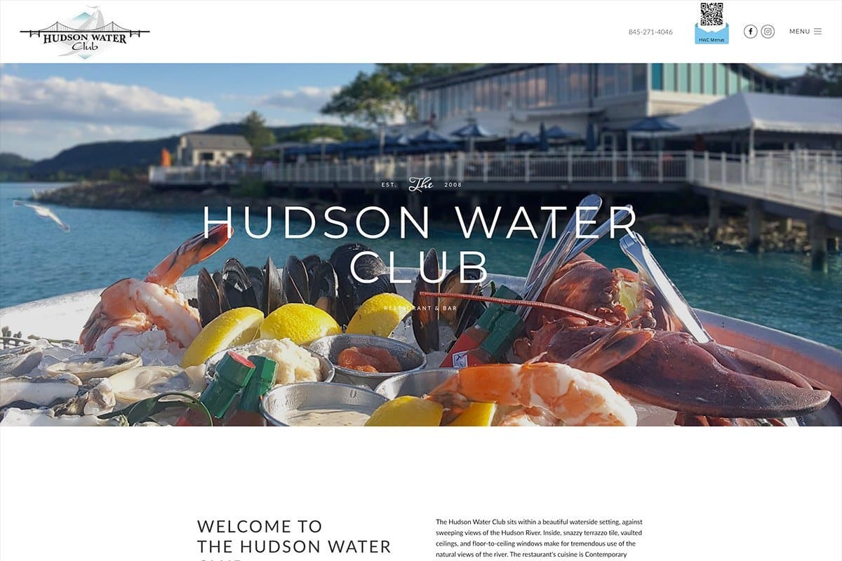 Restaurant Website design