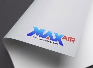 Max Air Logo Design Banner Art