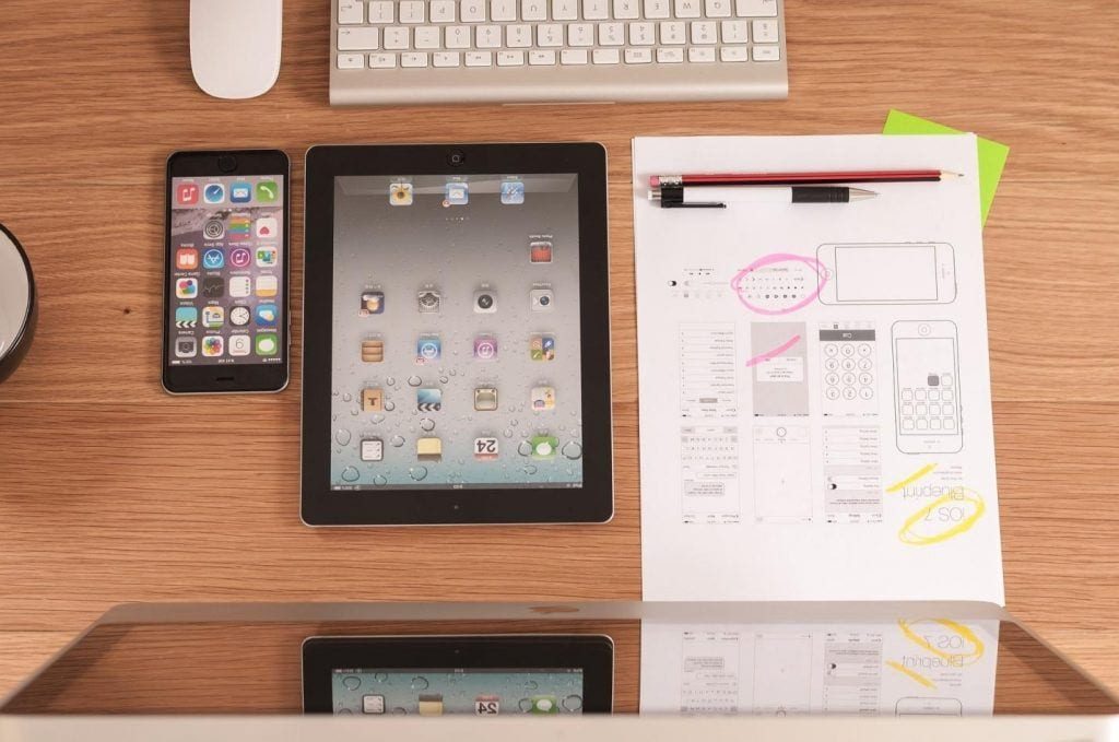 tablet workspace